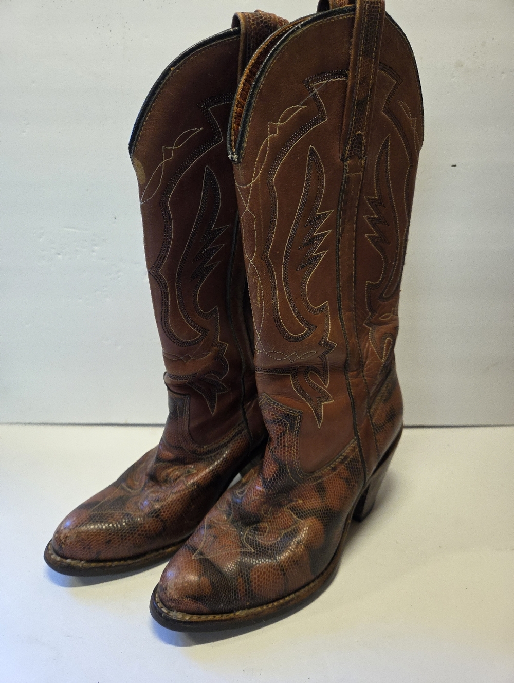 Womens Neolite Cowboy Boot Heels Size 7M